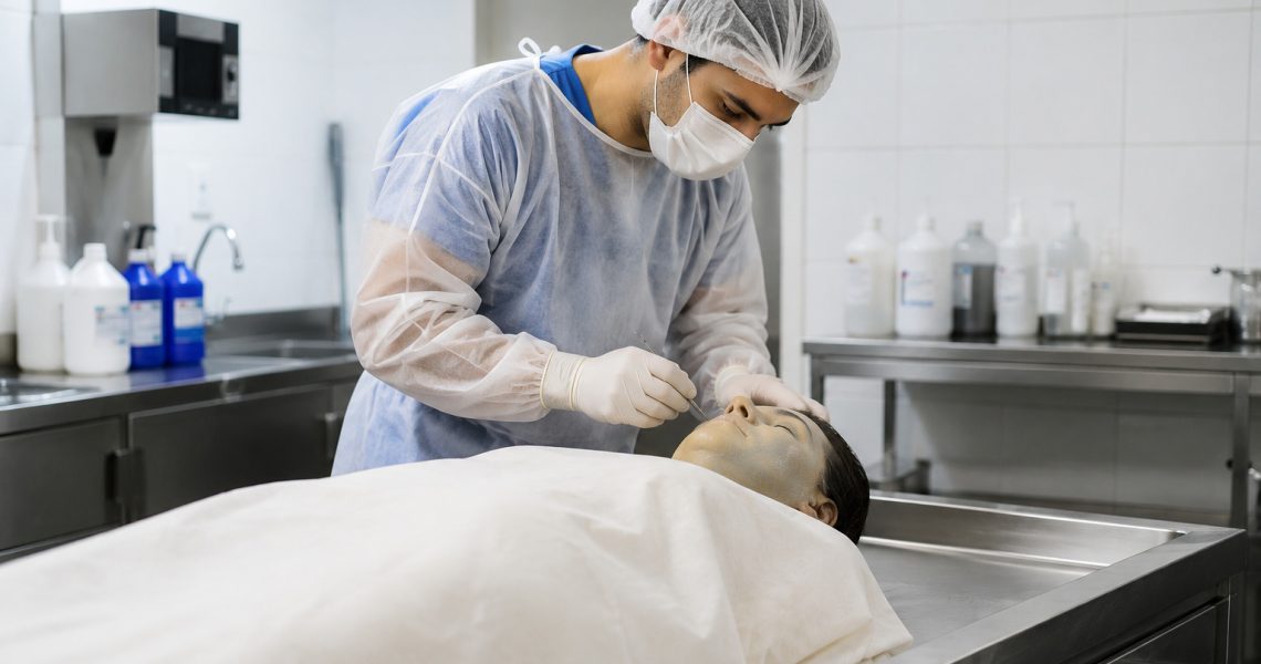 Como é a rotina de trabalho dentro de um necrotério